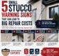 5 Small Stucco Warning Signs That Can Lead to Big Repair Costs